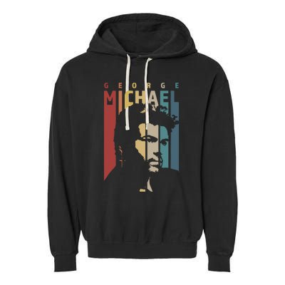 George Michael Retro Vintage Garment-Dyed Fleece Hoodie