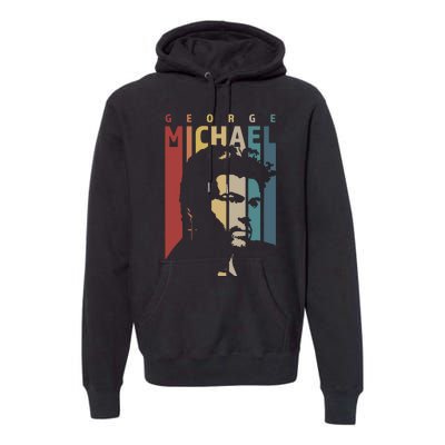 George Michael Retro Vintage Premium Hoodie