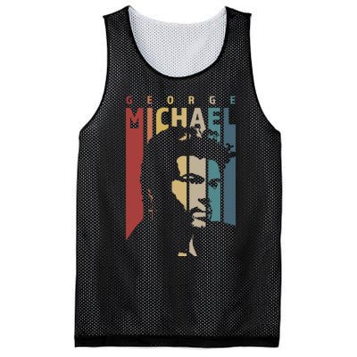 George Michael Retro Vintage Mesh Reversible Basketball Jersey Tank