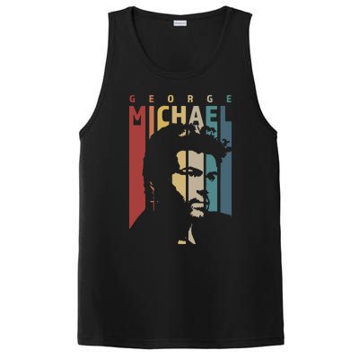 George Michael Retro Vintage PosiCharge Competitor Tank