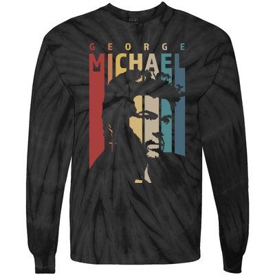 George Michael Retro Vintage Tie-Dye Long Sleeve Shirt