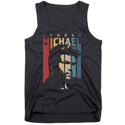 George Michael Retro Vintage Tank Top