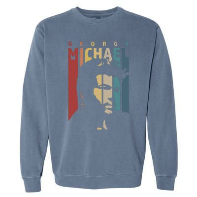 George Michael Retro Vintage Garment-Dyed Sweatshirt