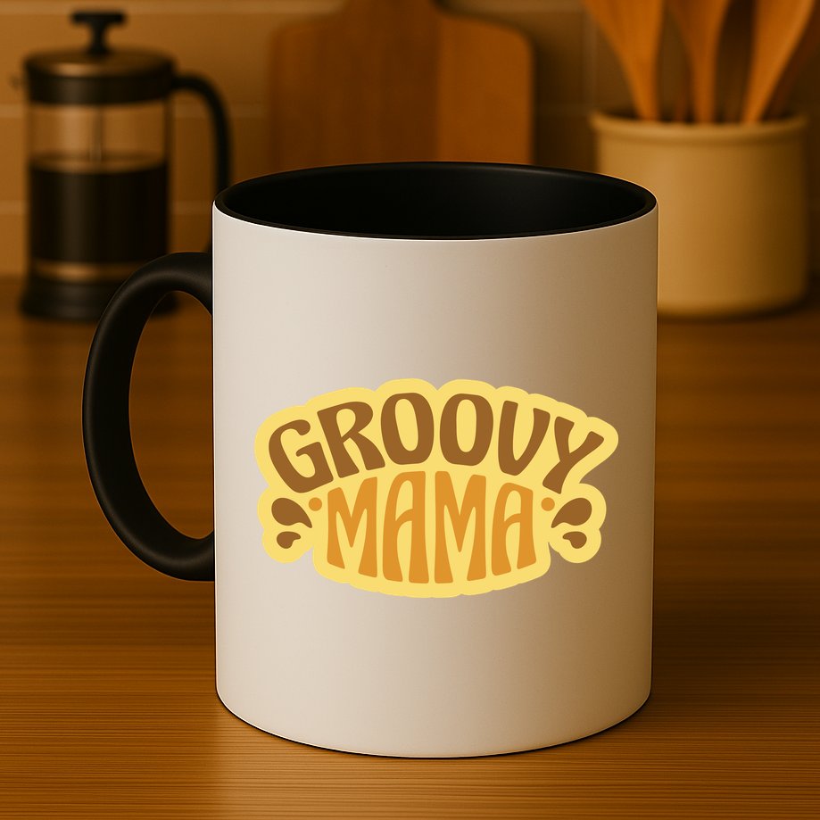 Groovy Mama Retro Mug