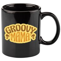 Groovy Mama Retro 11oz C Handle Ceramic Mug