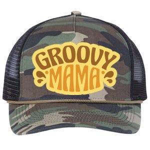 Groovy Mama Retro Retro Rope Trucker Hat Cap