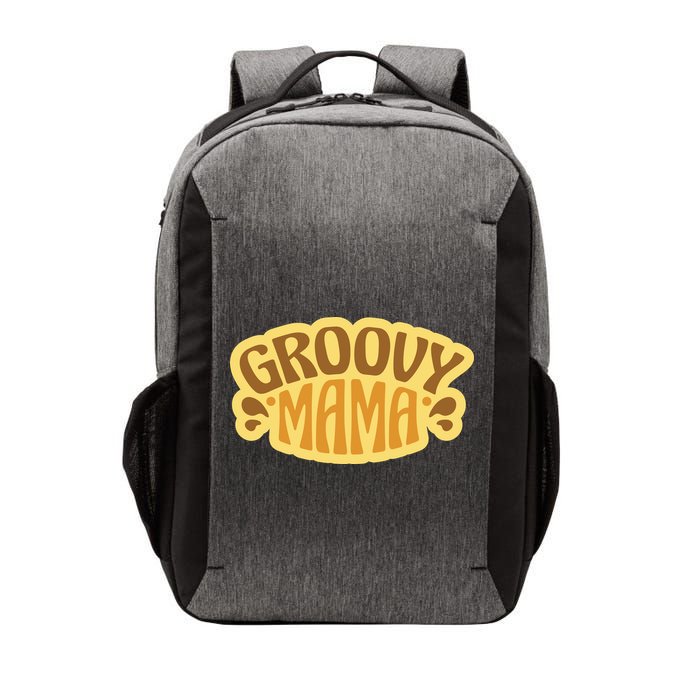 Groovy Mama Retro Vector Backpack