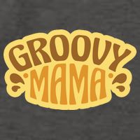 Groovy Mama Retro Vector Backpack