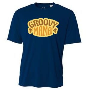 Groovy Mama Retro Cooling Performance Crew T-Shirt