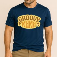 Groovy Mama Retro Cooling Performance Crew T-Shirt