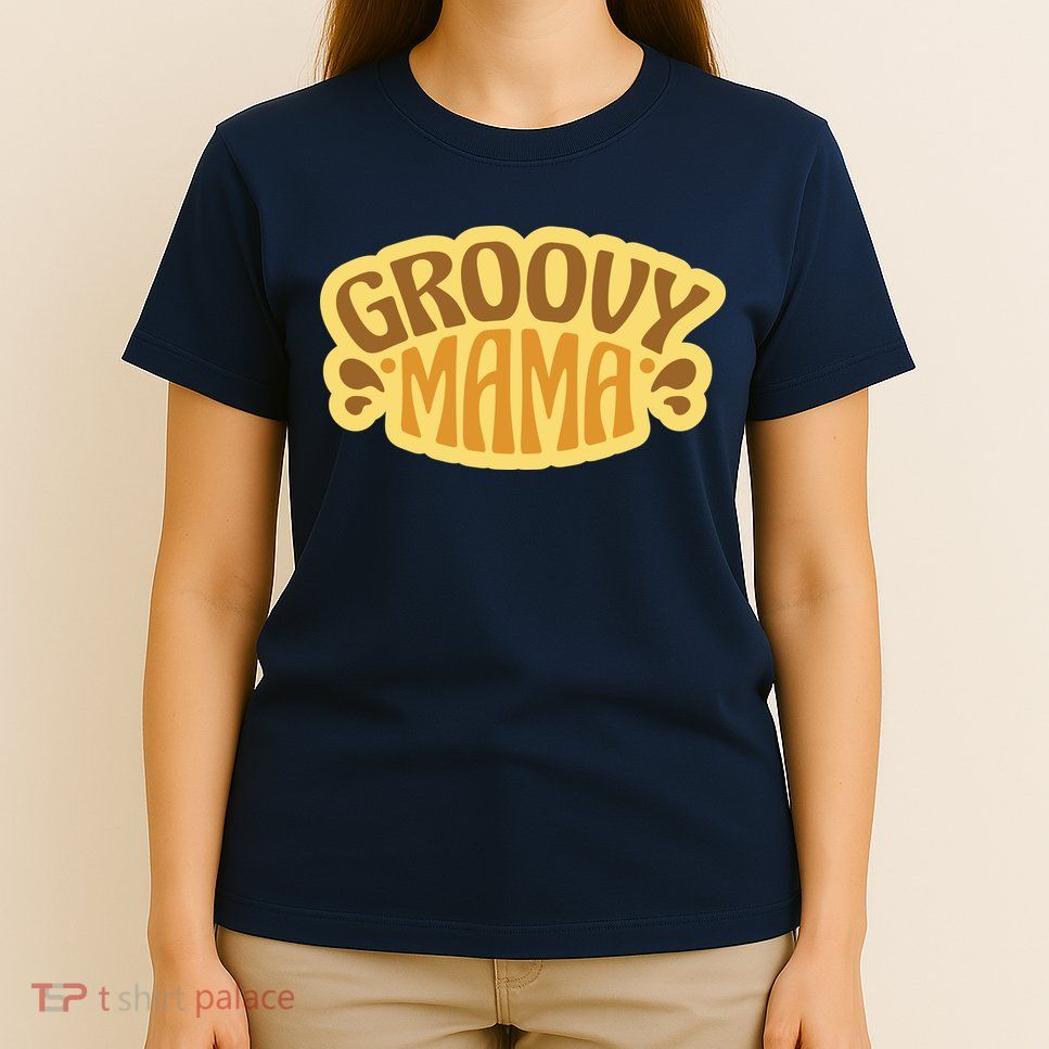 Groovy Mama Retro T-Shirt