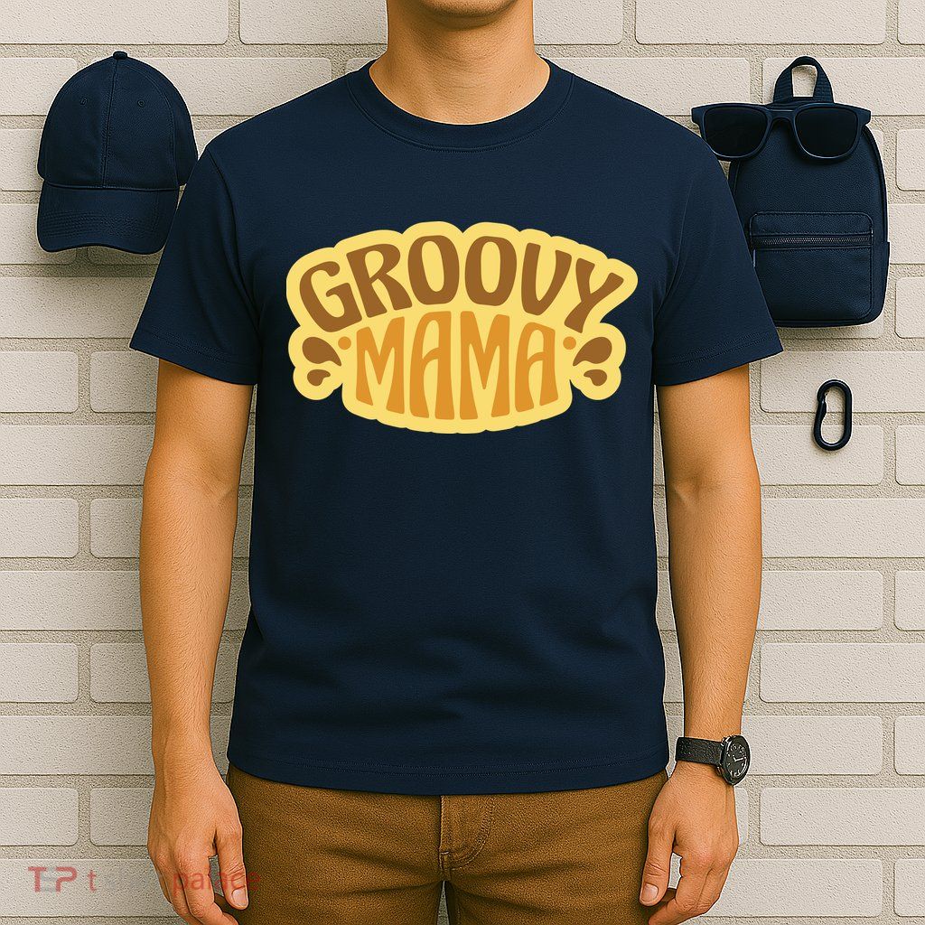 Groovy Mama Retro T-Shirt