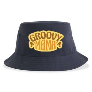 Groovy Mama Retro Sustainable Bucket Hat