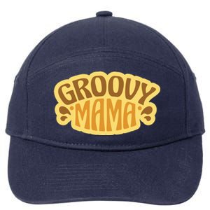 Groovy Mama Retro 7-Panel Snapback Hat