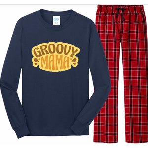 Groovy Mama Retro Long Sleeve Pajama Set