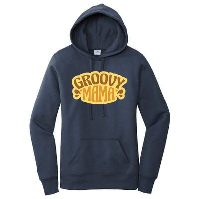 Groovy Mama Retro Women's Pullover Hoodie