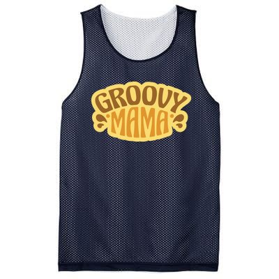 Groovy Mama Retro Mesh Reversible Basketball Jersey Tank