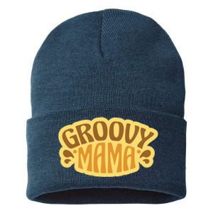 Groovy Mama Retro Sustainable Knit Beanie