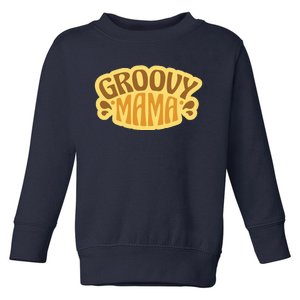 Groovy Mama Retro Toddler Sweatshirt