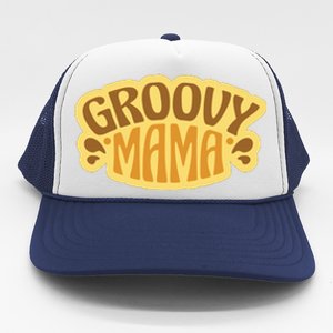 Groovy Mama Retro Trucker Hat