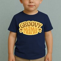 Groovy Mama Retro Toddler T-Shirt