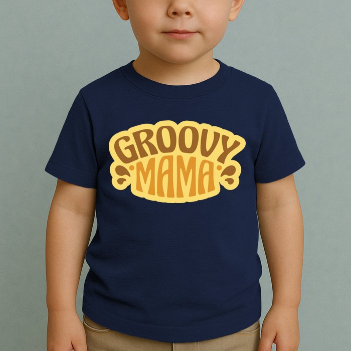 Groovy Mama Retro Toddler T-Shirt