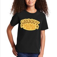Groovy Mama Retro Kids T-Shirt