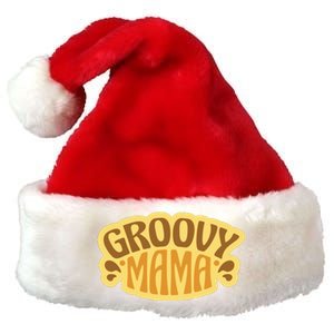 Groovy Mama Retro Premium Christmas Santa Hat