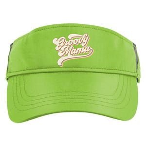 Groovy Mama Retro Cute Gift Adult Drive Performance Visor