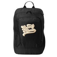 Groovy Mama Retro Cute Gift City Backpack