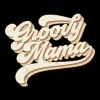 Groovy Mama Retro Cute Gift City Backpack