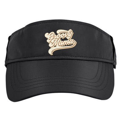 Groovy Mama Retro Cute Gift Adult Drive Performance Visor