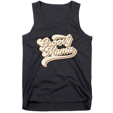 Groovy Mama Retro Cute Gift Tank Top