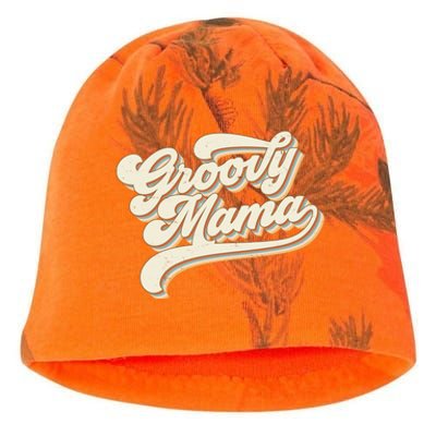 Groovy Mama Retro Cute Gift Kati - Camo Knit Beanie