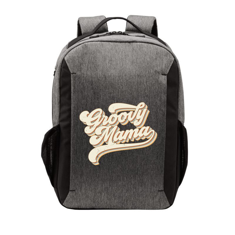 Groovy Mama Retro Cute Gift Vector Backpack