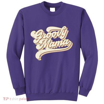 Groovy Mama Retro Cute Gift Sweatshirt