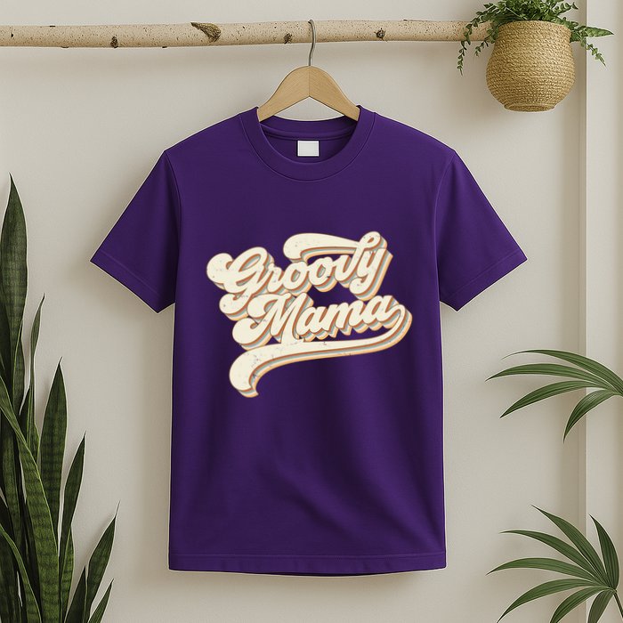 Groovy Mama Retro Cute Gift T-Shirt