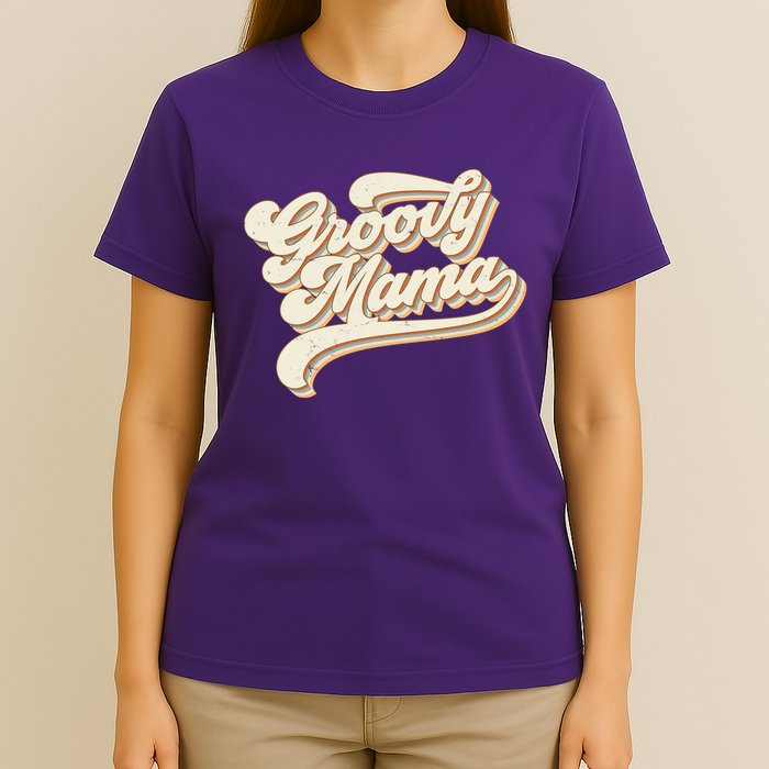 Groovy Mama Retro Cute Gift T-Shirt