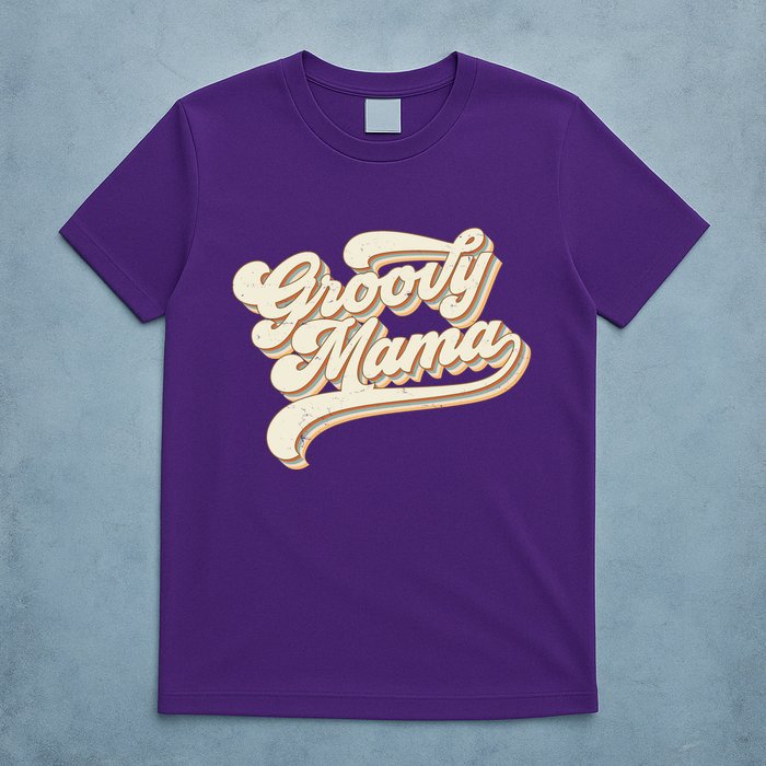 Groovy Mama Retro Cute Gift T-Shirt