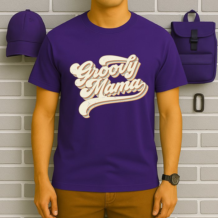 Groovy Mama Retro Cute Gift T-Shirt