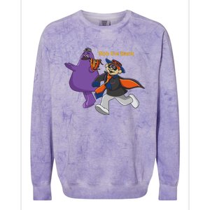 G.R.I.M.A.C.E Monster Rob The Bank Colorblast Crewneck Sweatshirt