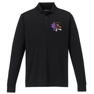 G.R.I.M.A.C.E Monster Rob The Bank Performance Long Sleeve Polo