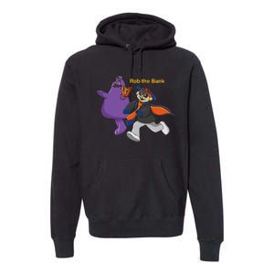 G.R.I.M.A.C.E Monster Rob The Bank Premium Hoodie