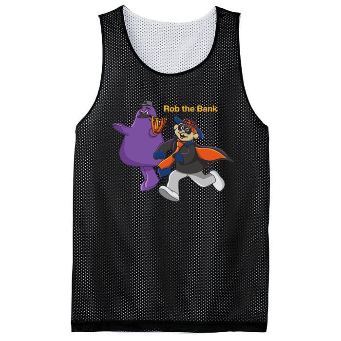 G.R.I.M.A.C.E Monster Rob The Bank Mesh Reversible Basketball Jersey Tank