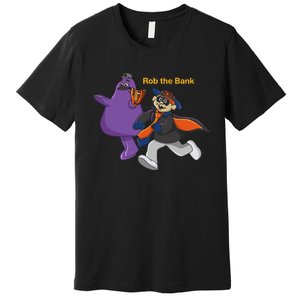 G.R.I.M.A.C.E Monster Rob The Bank Premium T-Shirt