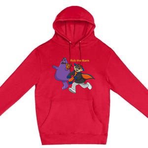 G.R.I.M.A.C.E Monster Rob The Bank Premium Pullover Hoodie