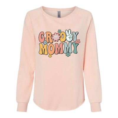 Groovy Mommy Retro Mom Matching Family Womens California Wash Sweatshirt