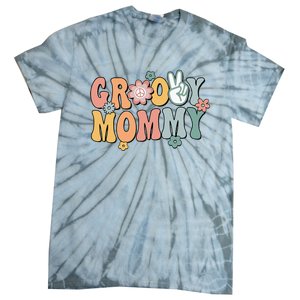 Groovy Mommy Retro Mom Matching Family Tie-Dye T-Shirt