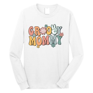 Groovy Mommy Retro Mom Matching Family Long Sleeve Shirt