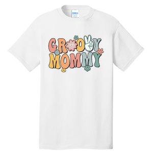 Groovy Mommy Retro Mom Matching Family Tall T-Shirt